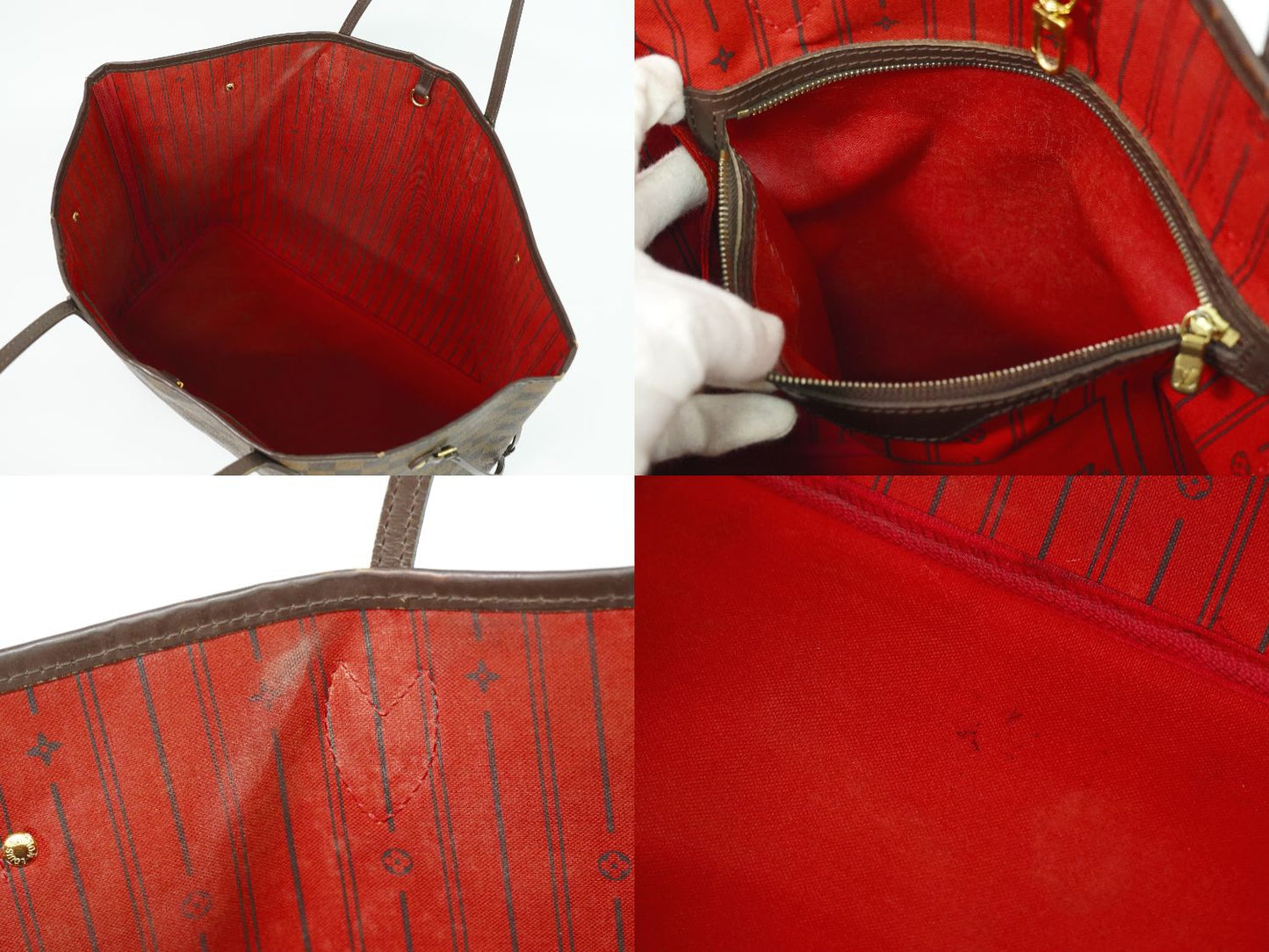LOUIS VUITTON 旧型 ネヴァーフル GM ダミエ エベヌ トートバッグ N51106