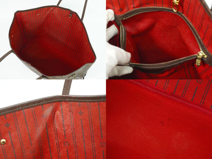 LOUIS VUITTON 旧型 ネヴァーフル GM ダミエ エベヌ トートバッグ N51106