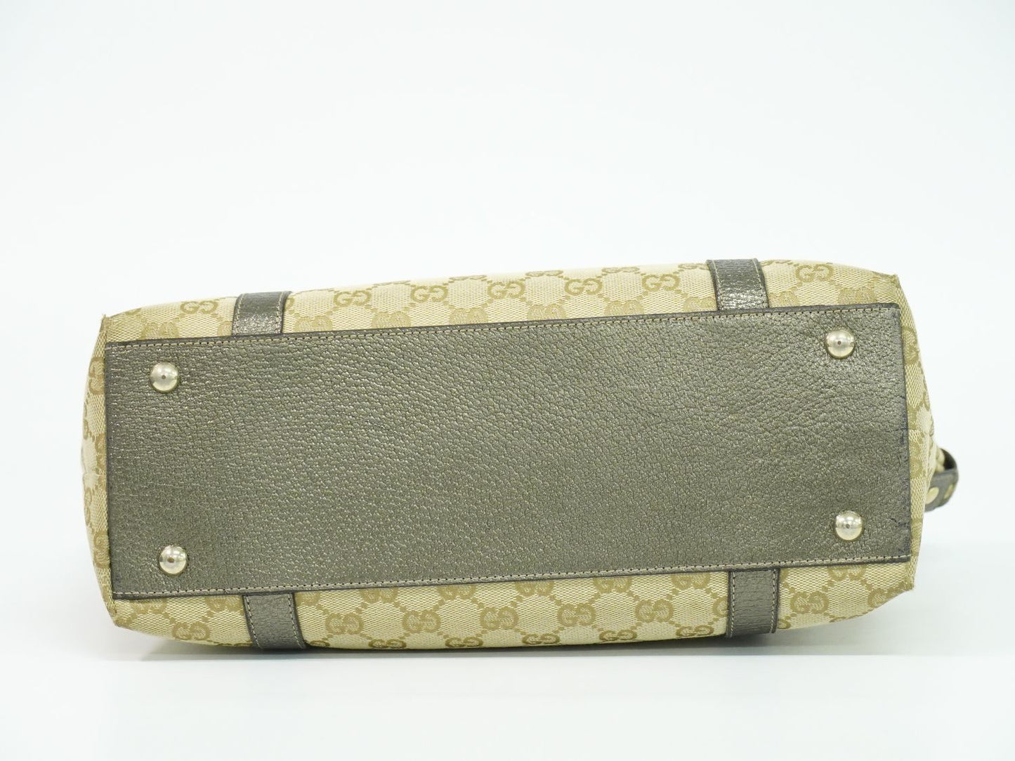 GUCCI アビー GGキャンバス トートバッグ ベージュ 141470