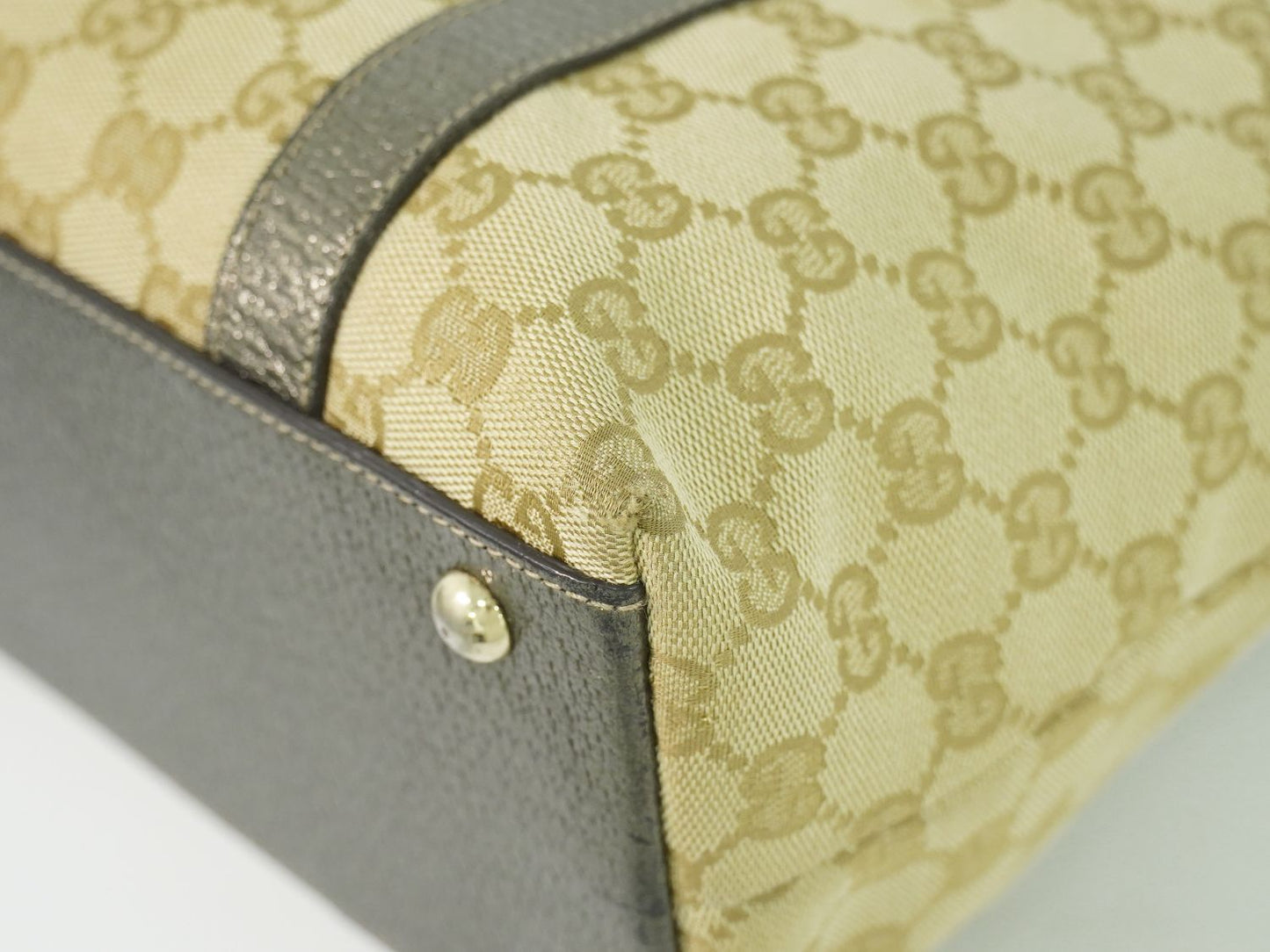 GUCCI アビー GGキャンバス トートバッグ ベージュ 141470
