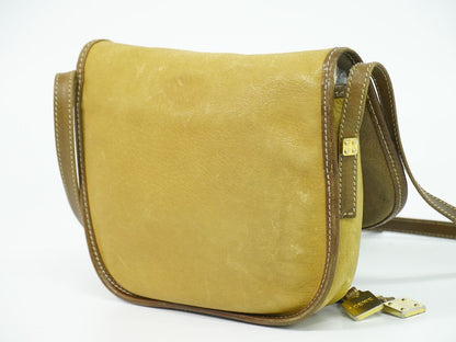 LOEWE アナグラム ショルダーバッグ キャメル