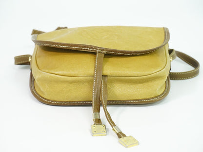 LOEWE アナグラム ショルダーバッグ キャメル