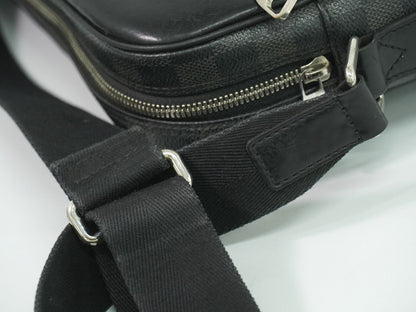 LOUIS VUITTON デイトン PM ダミエ グラフィット ショルダーバッグ N41408