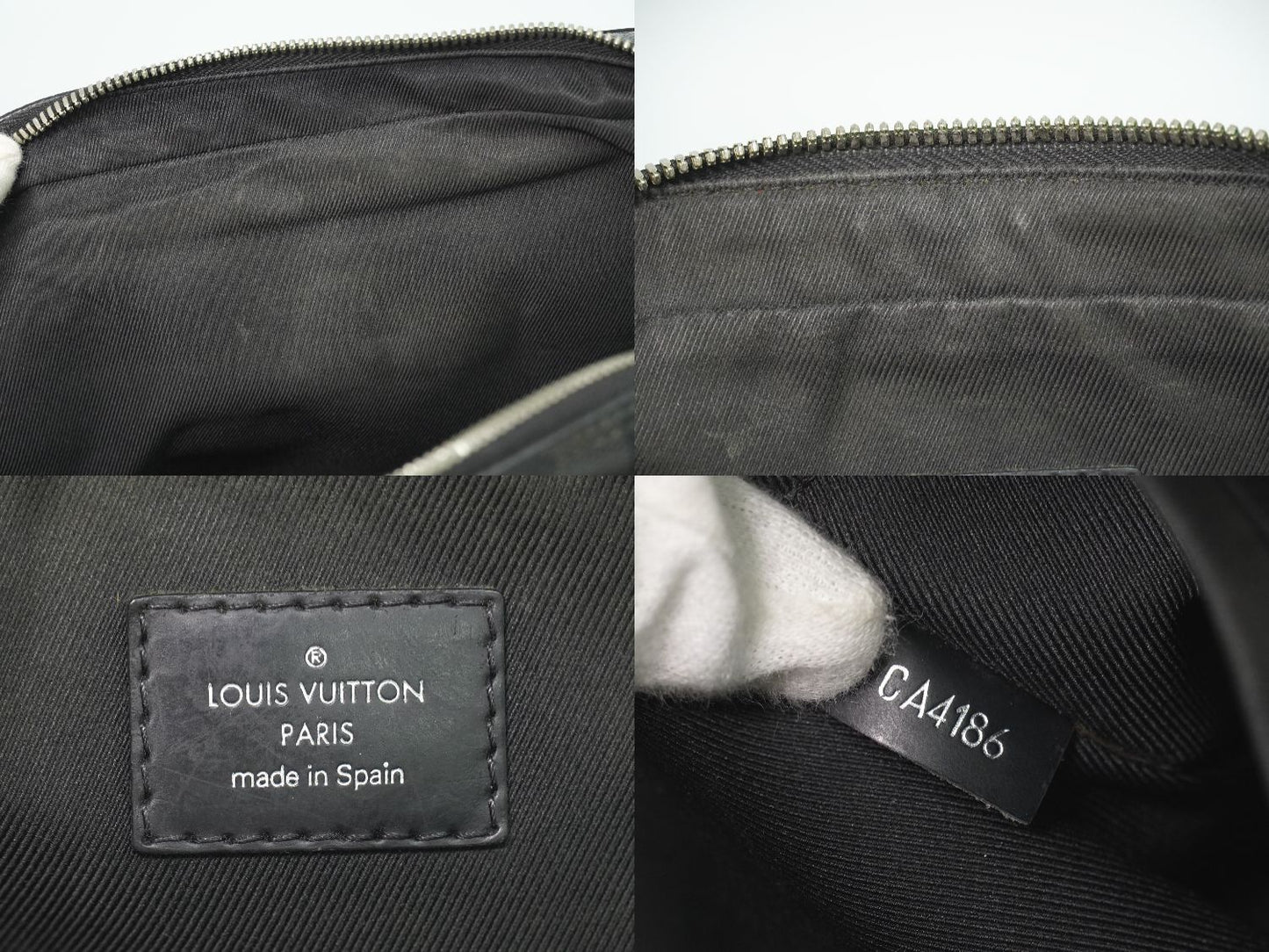 LOUIS VUITTON デイトン PM ダミエ グラフィット ショルダーバッグ N41408