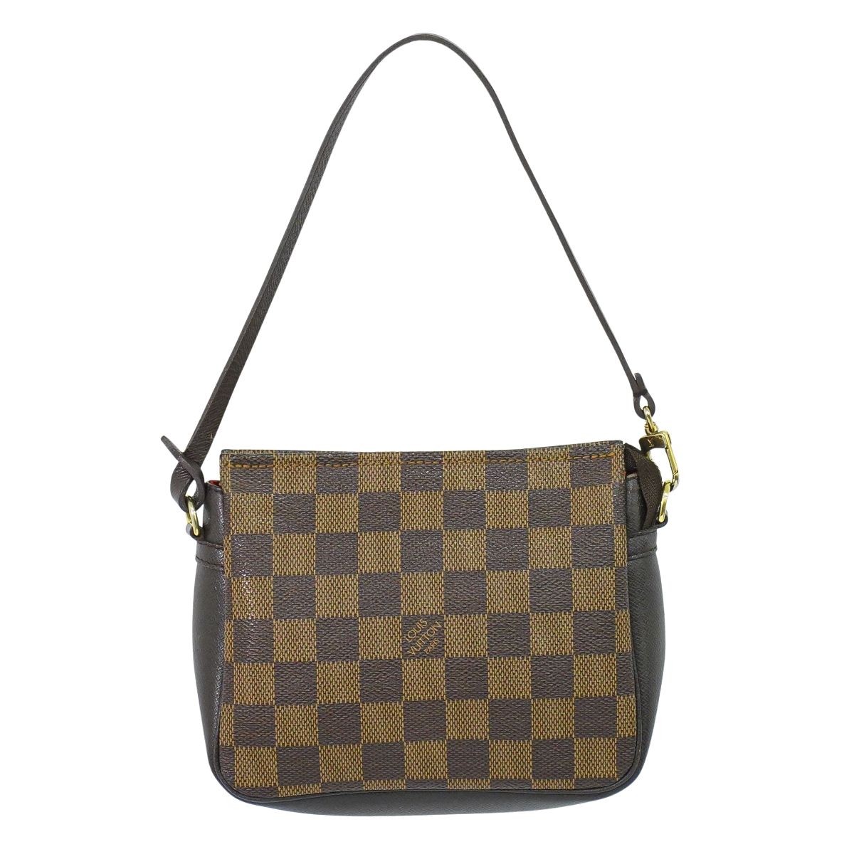 LOUIS VUITTON トゥルースメイクアップ ダミエ エベヌ アクセサリーポーチ N51982