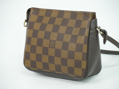 LOUIS VUITTON トゥルースメイクアップ ダミエ エベヌ アクセサリーポーチ N51982