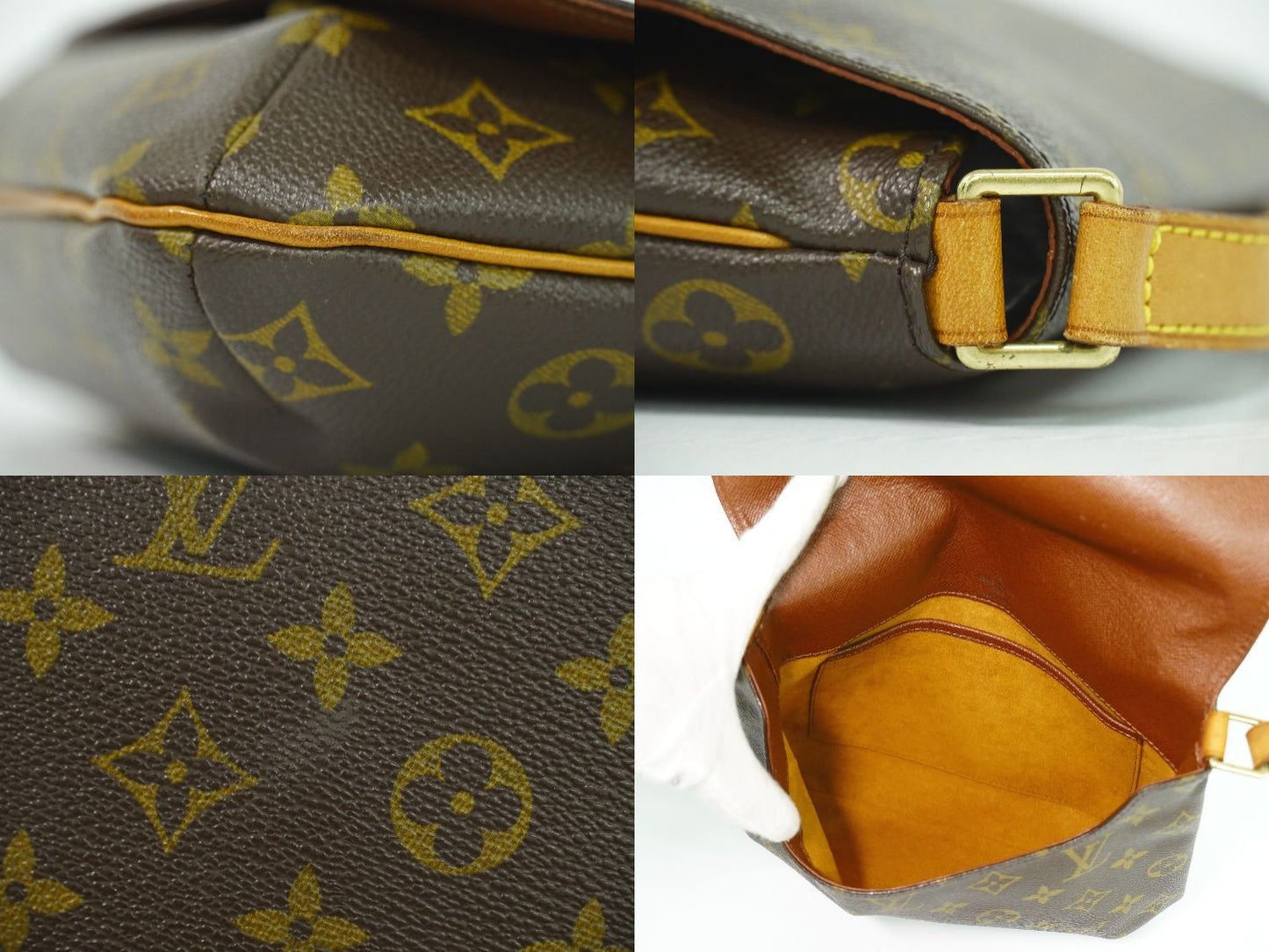 LOUIS VUITTON ミュゼットタンゴ ショート モノグラム ショルダーバッグ M51257