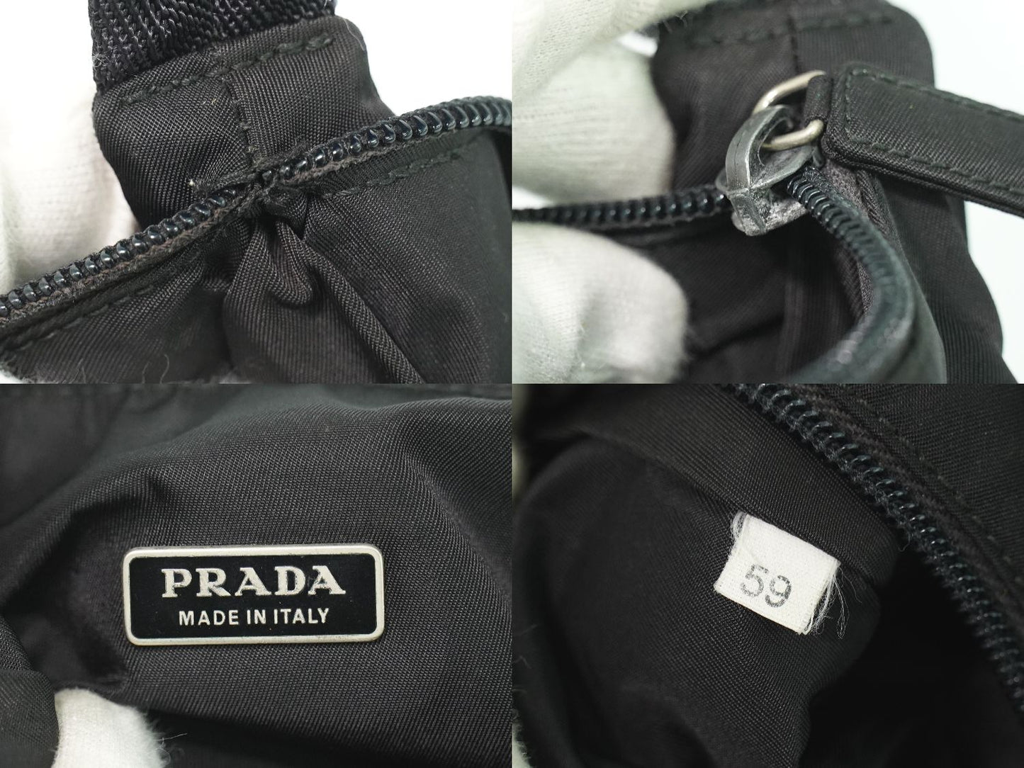 PRADA ハンドバッグ ブラック