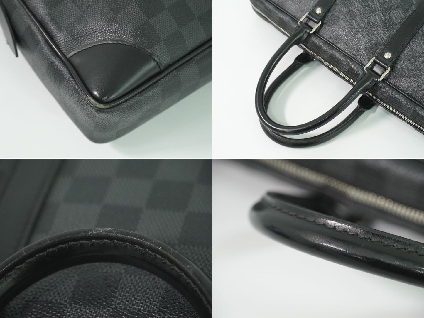 LOUIS VUITTON ポルトドキュマンヴォワヤージュ ダミエ グラフィット ビジネスバッグ N41125
