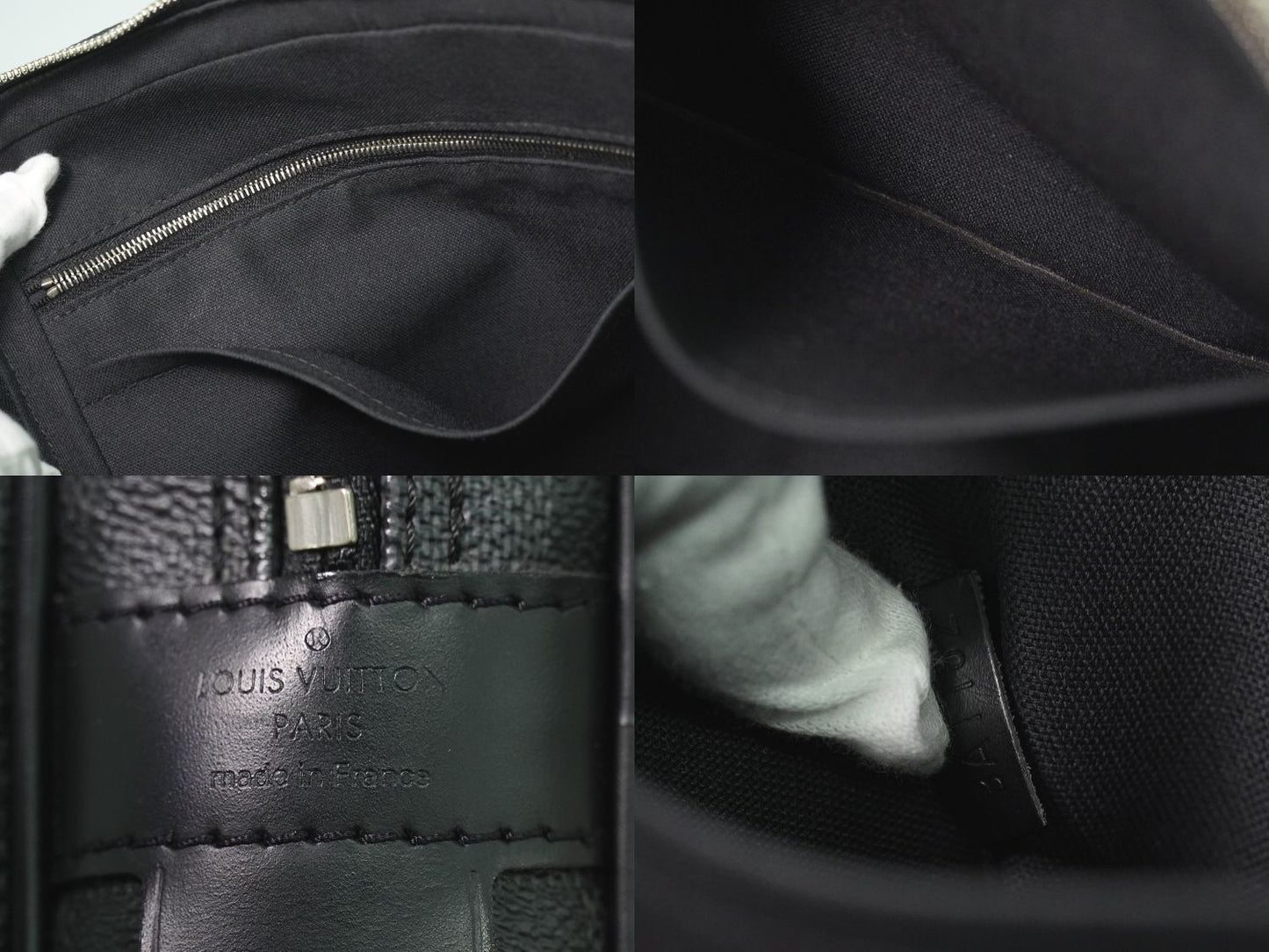 LOUIS VUITTON ポルトドキュマンヴォワヤージュ ダミエ グラフィット ビジネスバッグ N41125