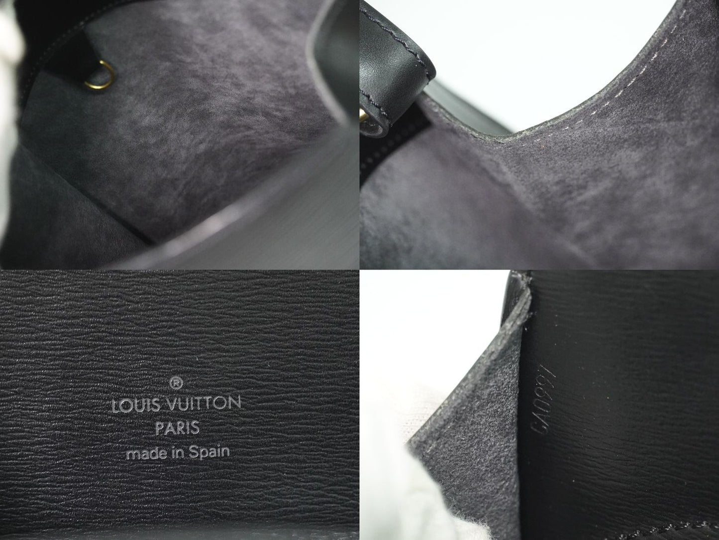 LOUIS VUITTON クリュニー エピ レザー ショルダーバッグ ノワール ブラック M52252