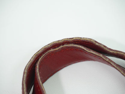 FENDI ズッキーノ ショルダーバッグ レッド 8BH215-FB5