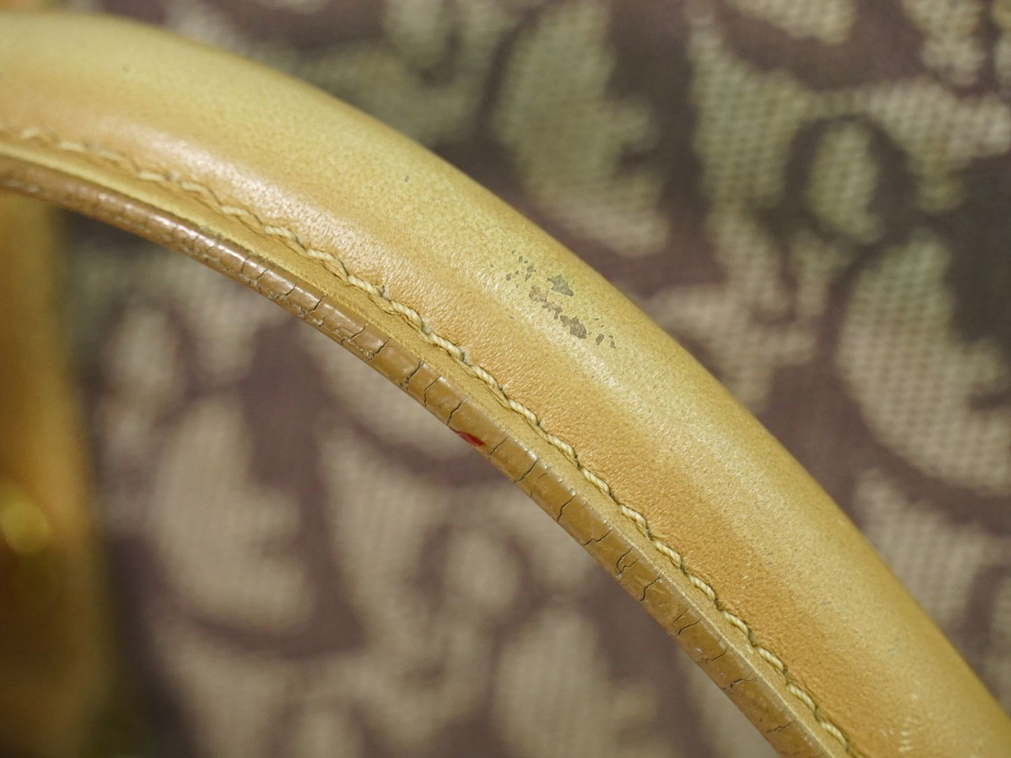 Christian Dior トロッター ミニ ボストンバッグ ブラウン ベージュ