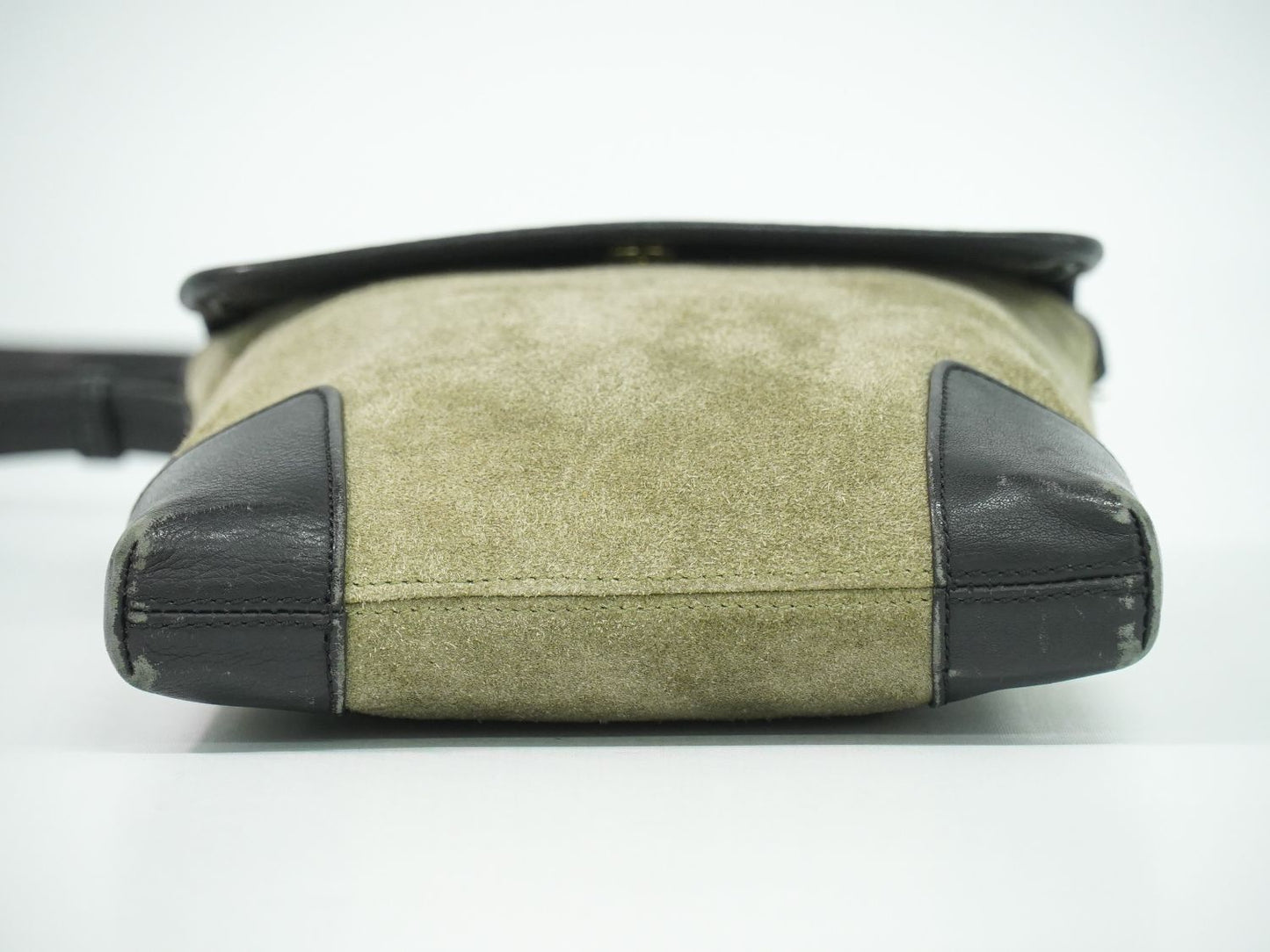 LOEWE アナグラム ショルダーバッグ カーキ