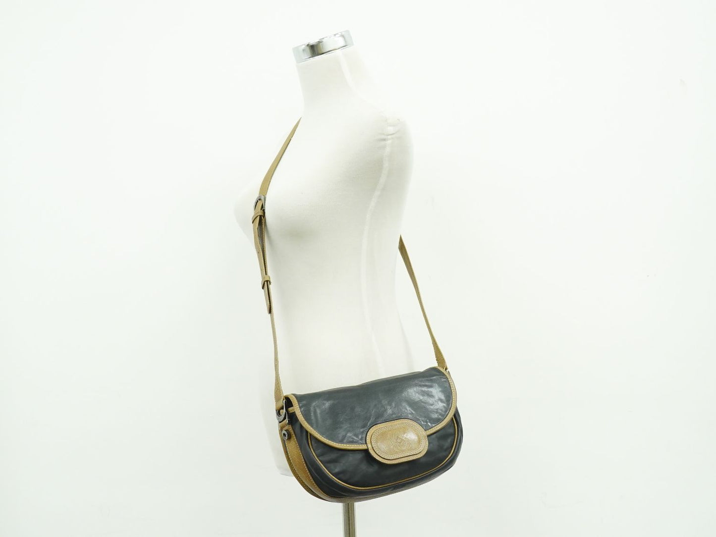 LOEWE アナグラム ショルダーバッグ ブラック