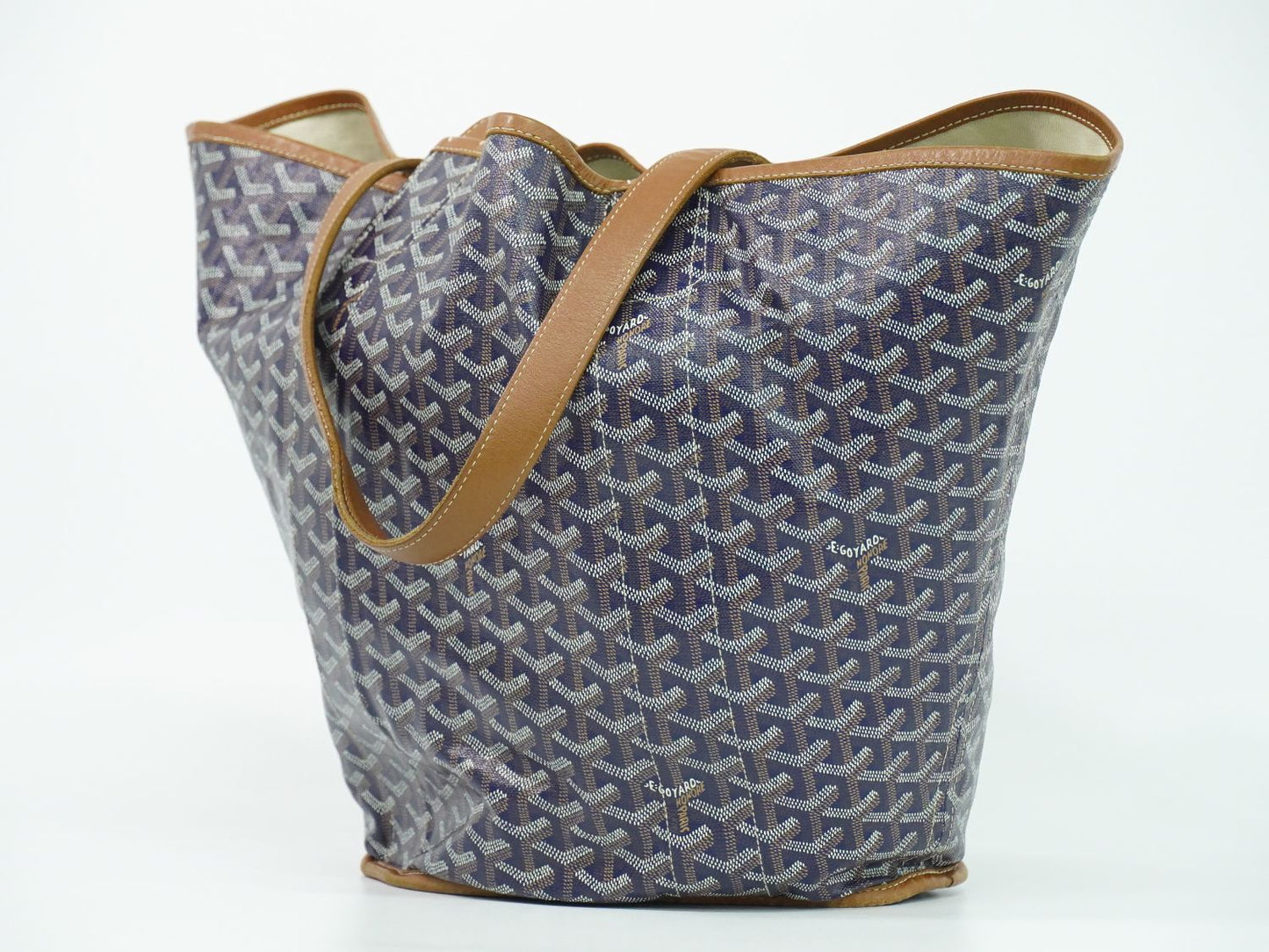 GOYARD ベラーラ MM リバーシブル トートバッグ ネイビー