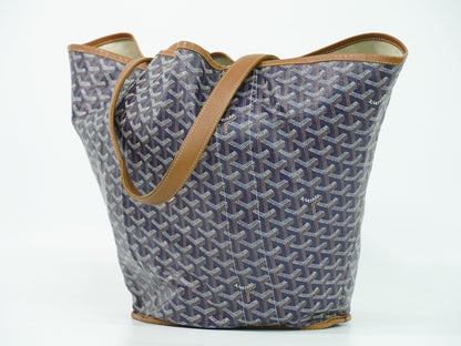 GOYARD ベラーラ MM リバーシブル トートバッグ ネイビー