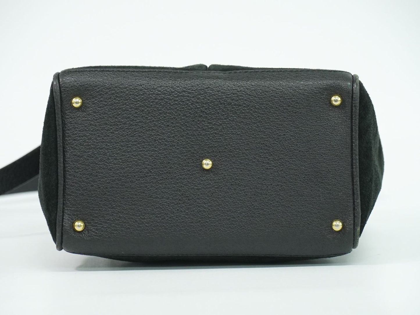 GUCCI バンブー 2WAY ショルダーバッグ ブラック