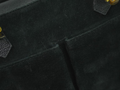 GUCCI バンブー 2WAY ショルダーバッグ ブラック