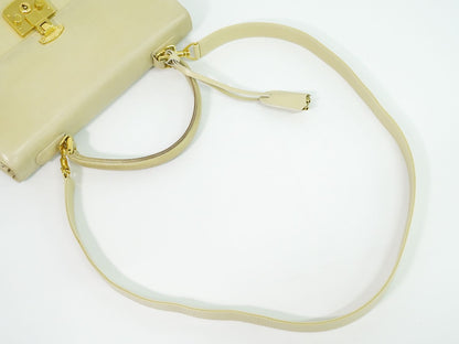 GUCCI レディロック 2WAY ショルダーバッグ ベージュ