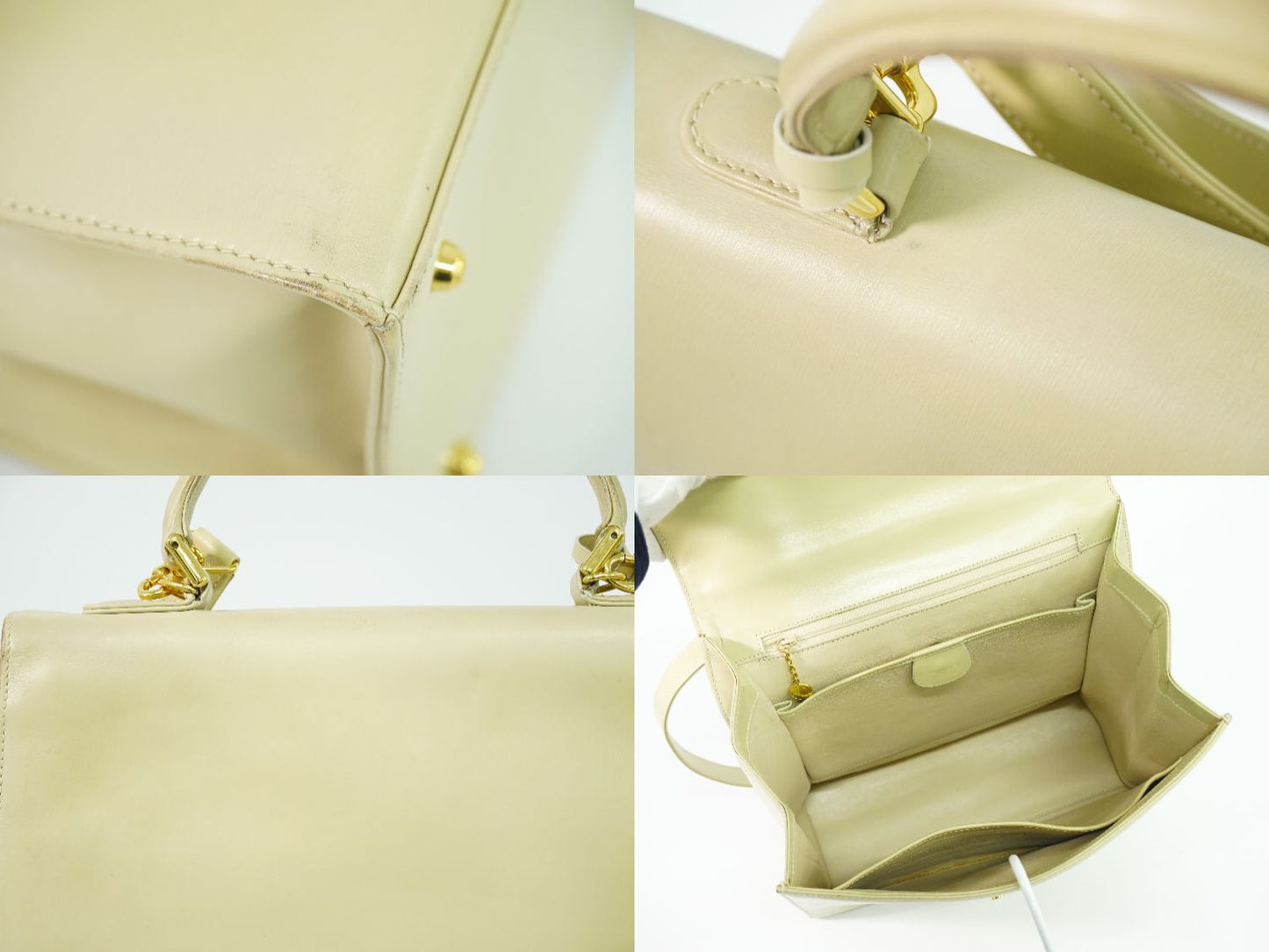 GUCCI レディロック 2WAY ショルダーバッグ ベージュ