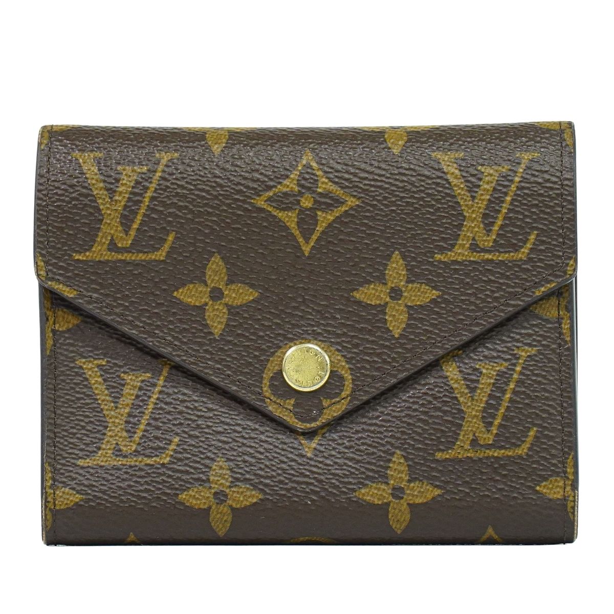 LOUIS VUITTON ポルトフォイユ ヴィクトリーヌ モノグラム 折財布 M41938