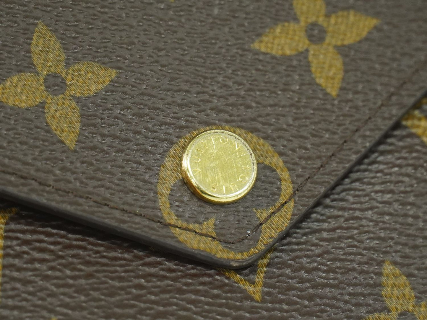 LOUIS VUITTON ポルトフォイユ ヴィクトリーヌ モノグラム 折財布 M41938