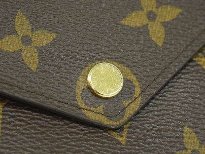 LOUIS VUITTON ポルトフォイユ ヴィクトリーヌ モノグラム 折財布 M41938