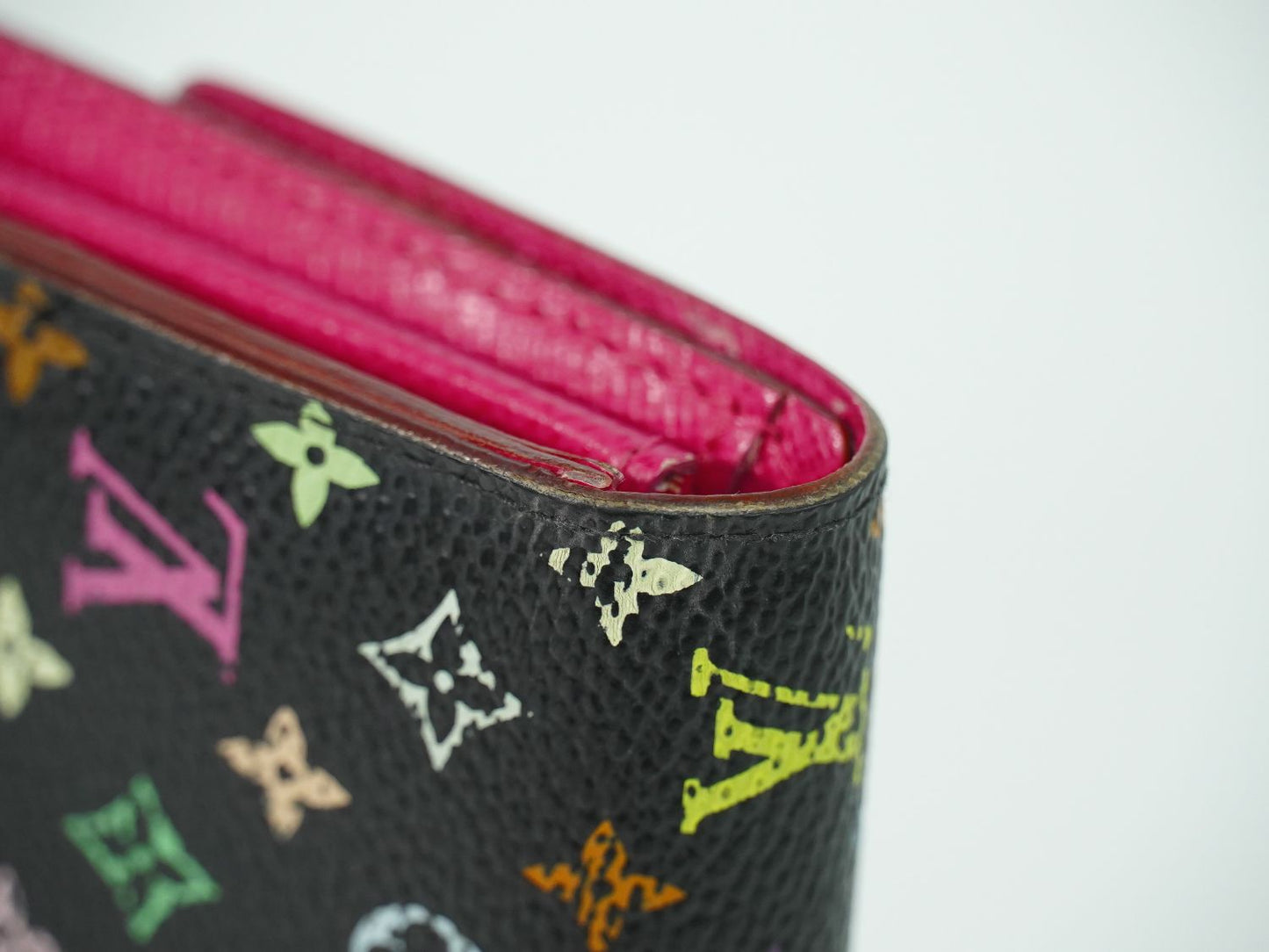 LOUIS VUITTON ポルトフォイユ サラ モノグラム マルチカラー 長財布 ノワール M93747