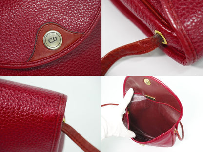 Christian Dior ショルダーバッグ レッド