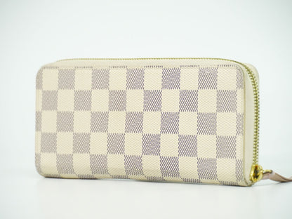 LOUIS VUITTON ポルトフォイユ クレマンス ダミエ アズール 長財布 N61264