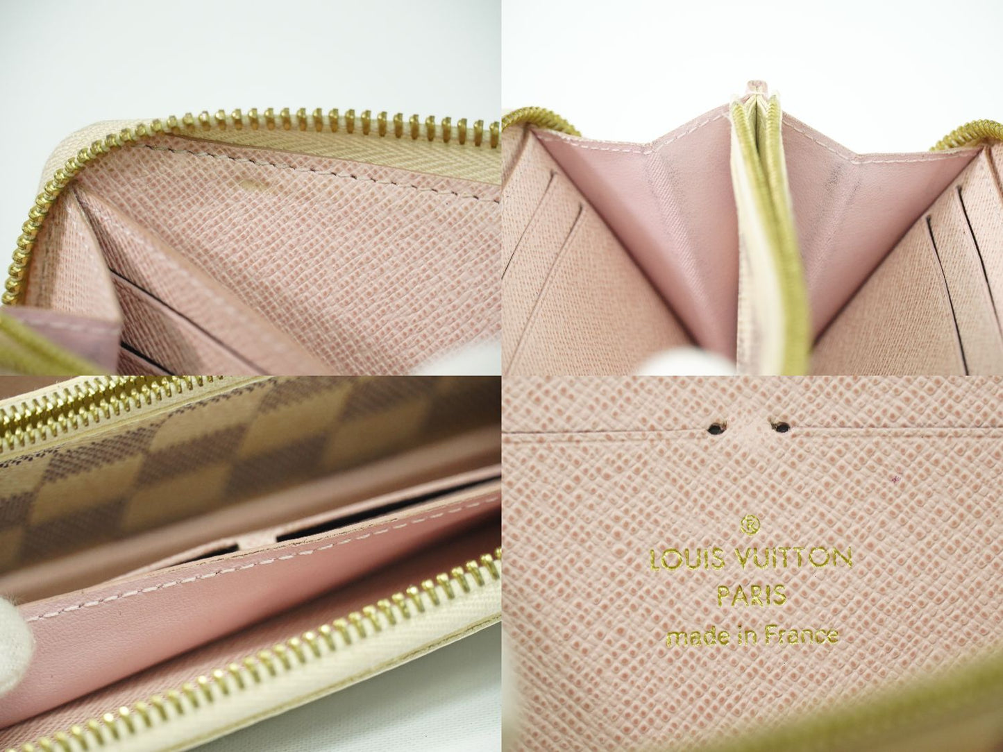 LOUIS VUITTON ポルトフォイユ クレマンス ダミエ アズール 長財布 N61264