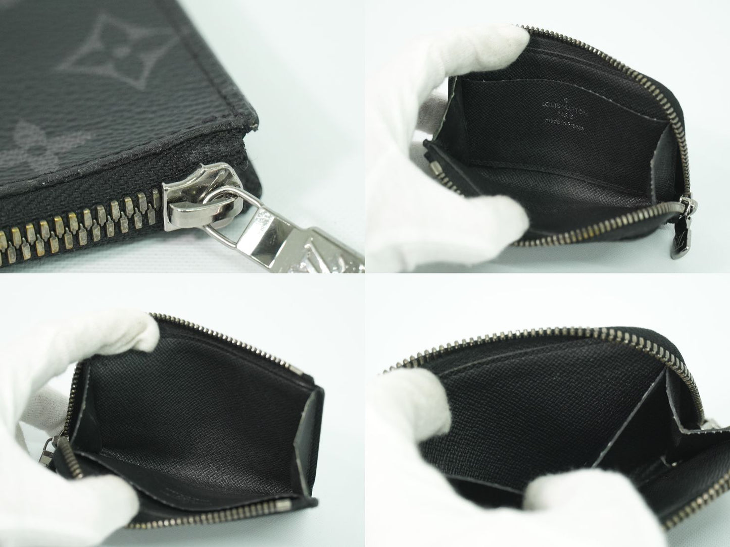 LOUIS VUITTON ポルトモネ ジュール モノグラム エクリプス コインケース M63536