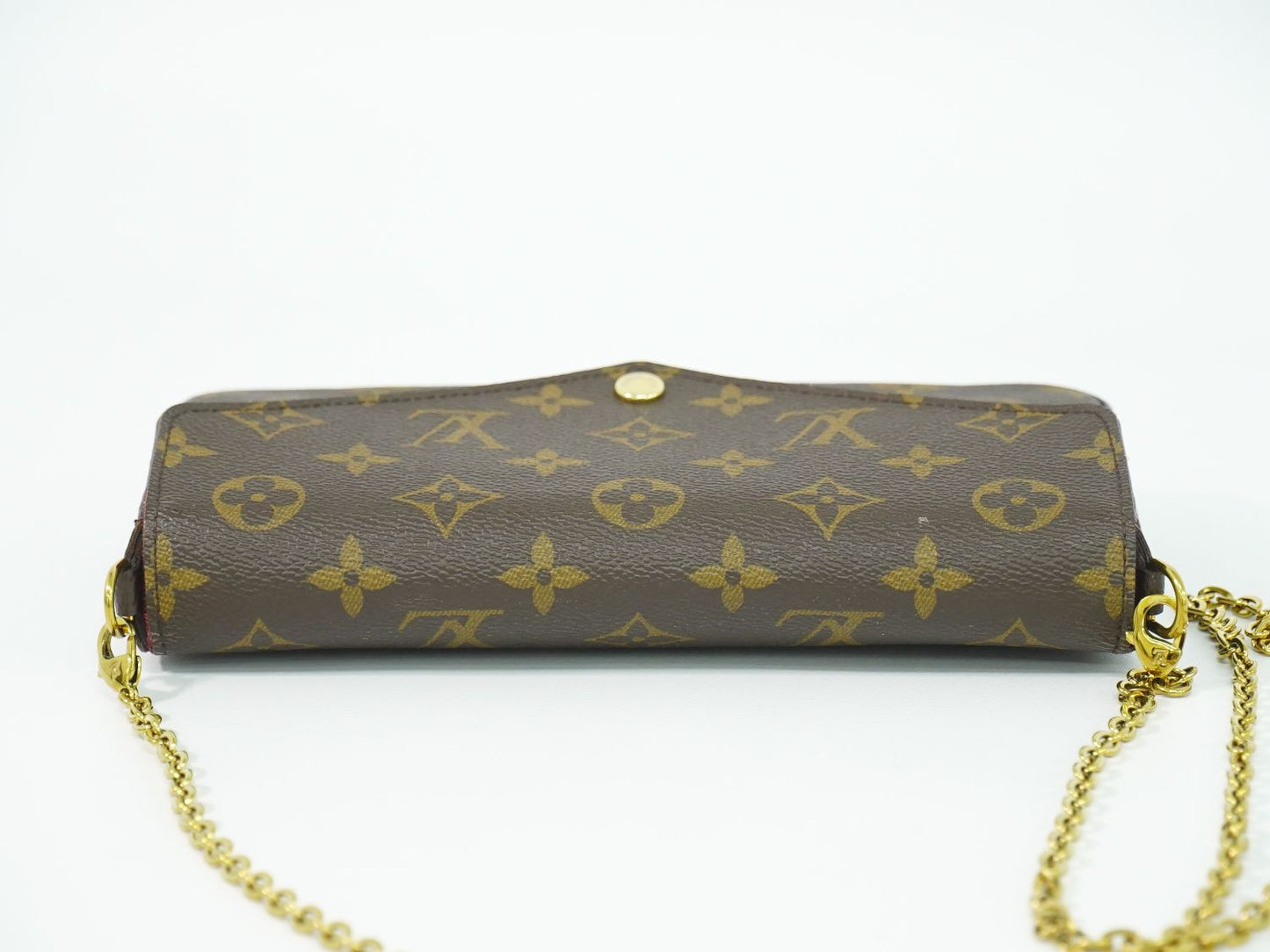 LOUIS VUITTON 新型 ポシェット フェリシー モノグラム チェーン ショルダーバッグ M81896