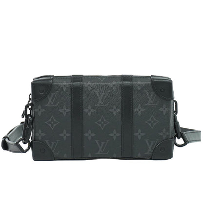 LOUIS VUITTON ソフトトランク ウォレット モノグラム エクリプス ショルダーウォレット ブラック M69838