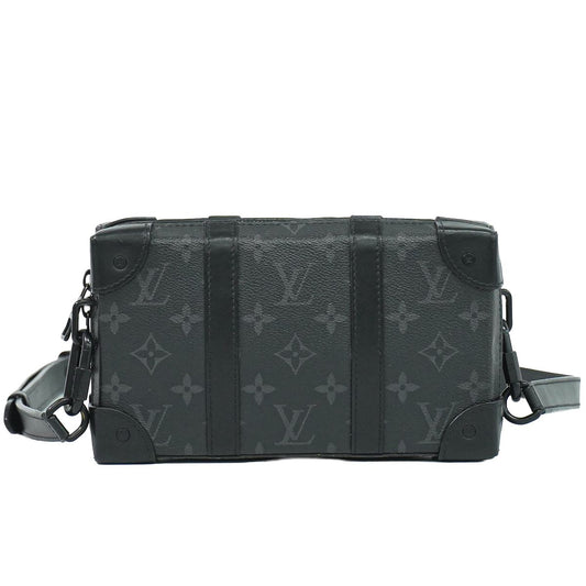 LOUIS VUITTON ソフトトランク ウォレット モノグラム エクリプス ショルダーウォレット ブラック M69838