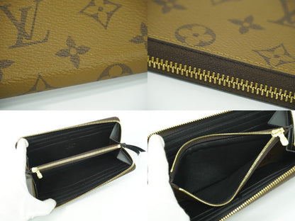 LOUIS VUITTON ポルトフォイユ クレマンス モノグラム リバース 長財布 ライトブラウン M82336