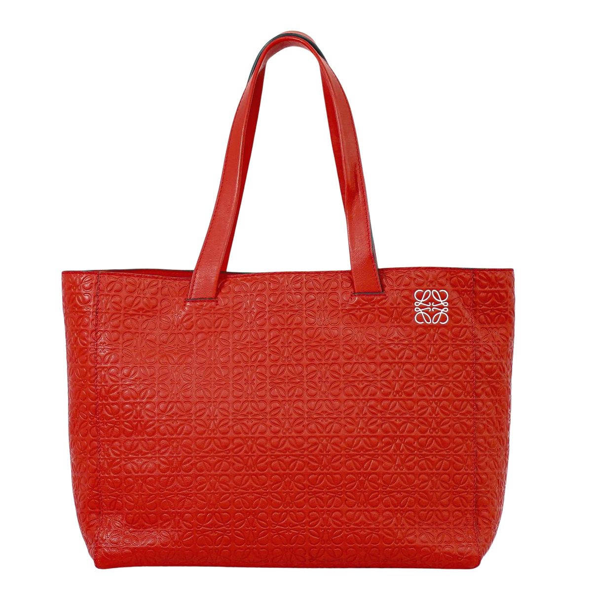 LOEWE アナグラム トートバッグ レッド