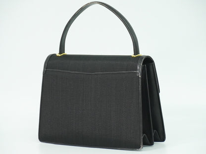 COMTESSE ホースヘアー ハンドバッグ ブラック