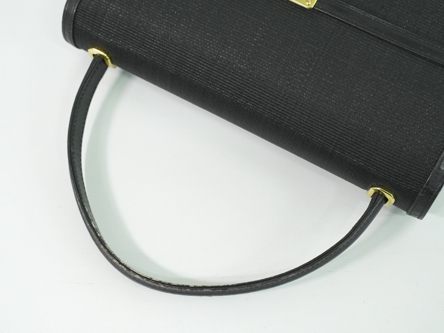 COMTESSE ホースヘアー ハンドバッグ ブラック