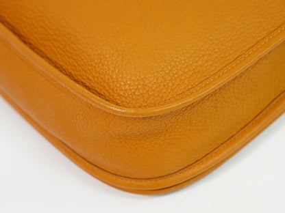 HERMES エヴリン 2 PM ショルダーバッグ □K刻 2007年 オレンジ