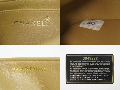 CHANEL ダイアナ ココマーク ショルダーバッグ ベージュ