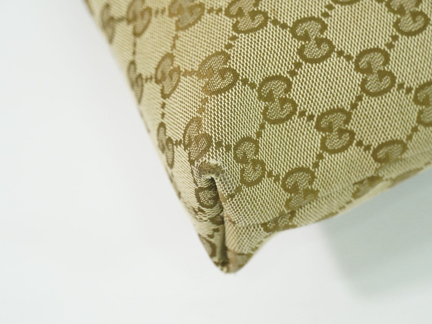 GUCCI シェリーライン GGキャンバス ショルダーバッグ ベージュ 388926