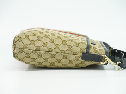 GUCCI シェリーライン GGキャンバス ショルダーバッグ ベージュ 388926