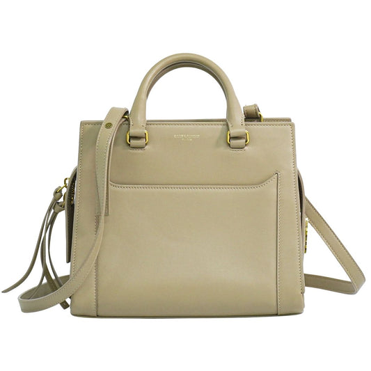 SAINT LAURENT イーストサイド スモール 2WAY ショルダーバッグ グレージュ