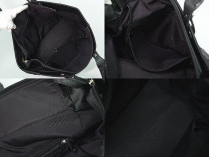 CHANEL パリビアリッツ MM トートバッグ ブラック