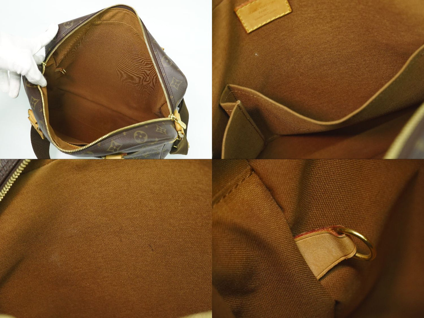 LOUIS VUITTON サック ボスフォール モノグラム 2WAY ショルダーバッグ M40043