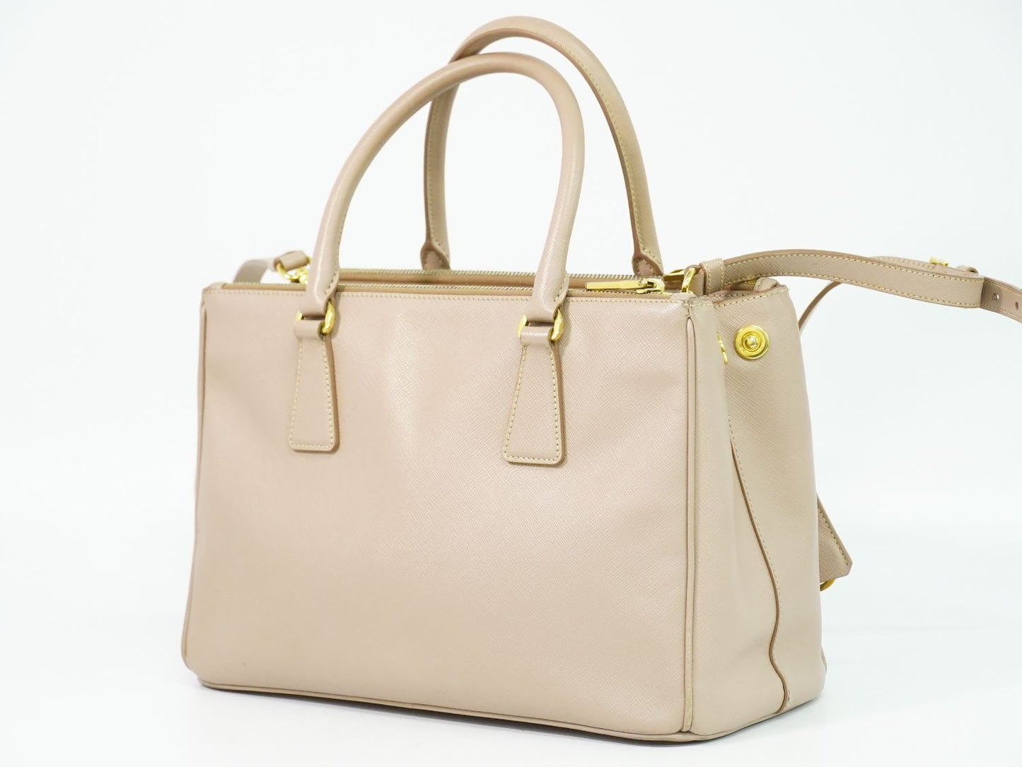 PRADA ガレリア 2WAY ショルダーバッグ ピンク BN1801