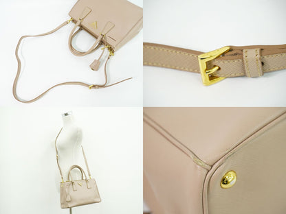 PRADA ガレリア 2WAY ショルダーバッグ ピンク BN1801