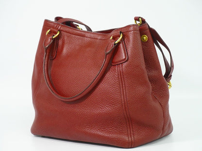 PRADA 2WAY ショルダーバッグ ボルドー